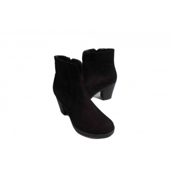 Skórzane botki tęgość G 1/2 obcas 8 cm